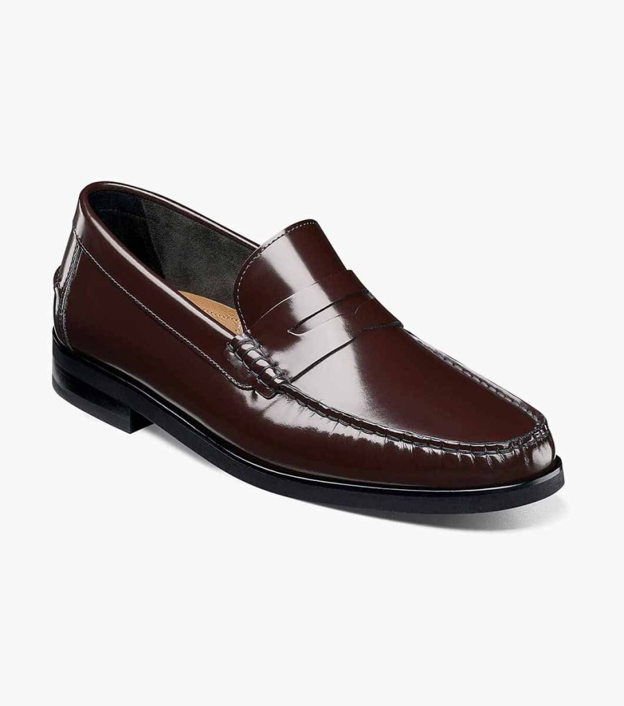 Men Florsheim Loafers | Berkley Burgundy