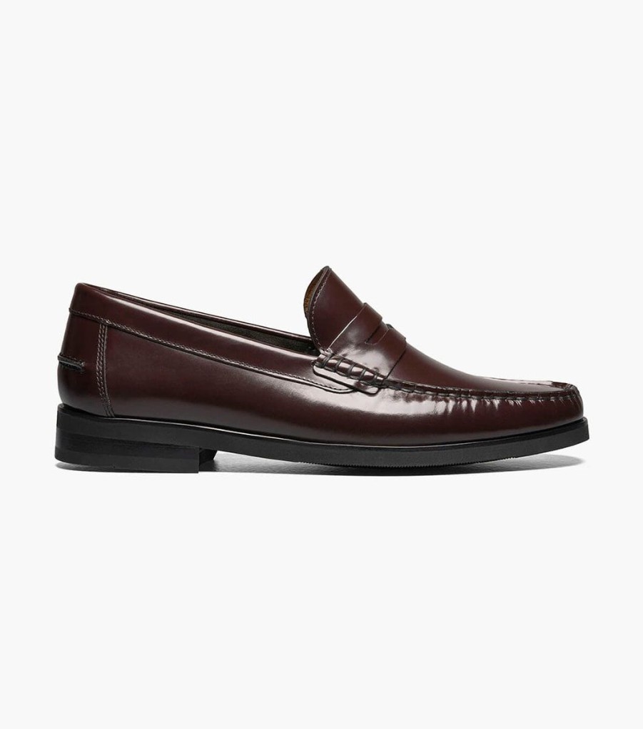 Men Florsheim Loafers | Berkley Burgundy