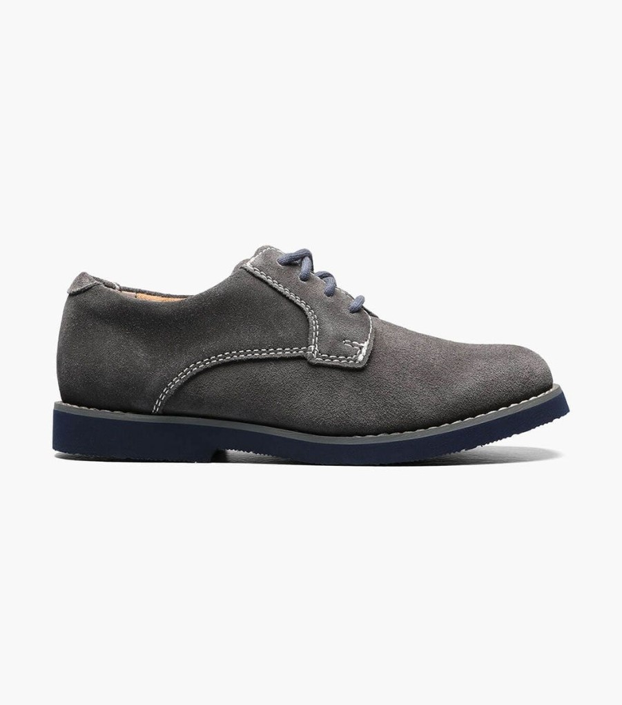 Kids Florsheim | Kearny Jr. Gray Suede