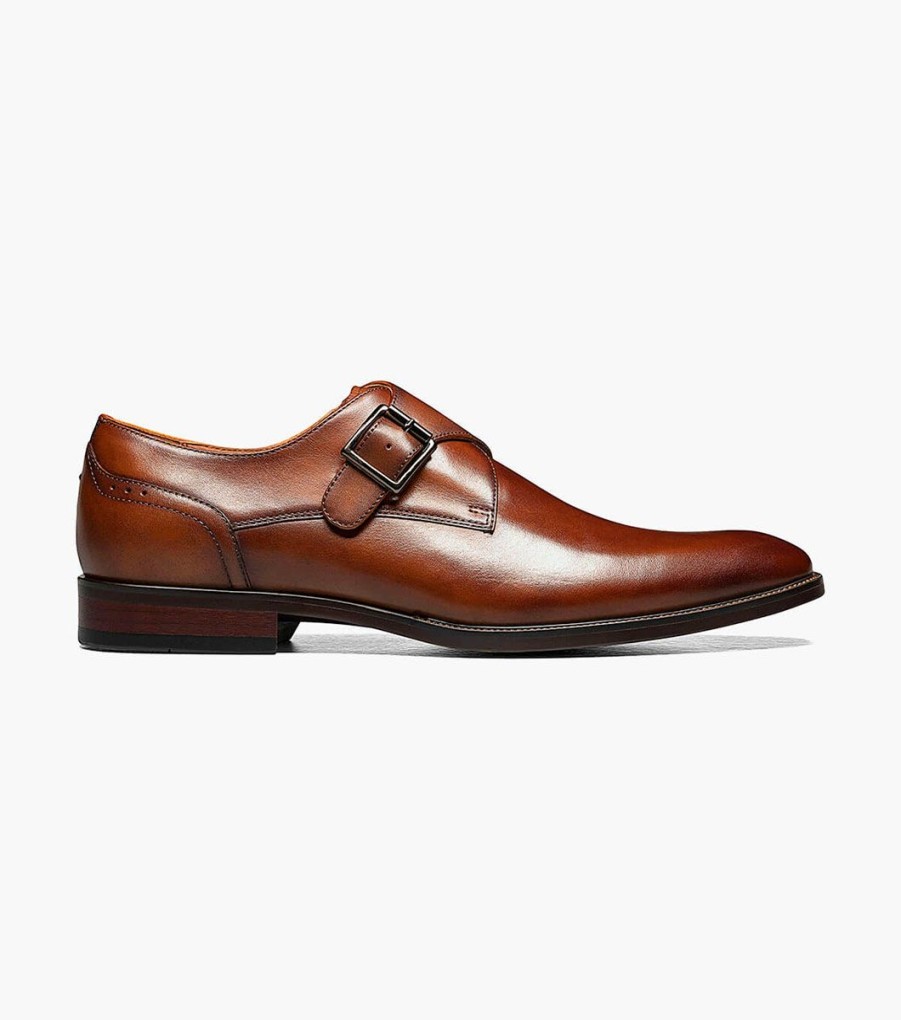 Men Florsheim Dress | Sorrento Cognac