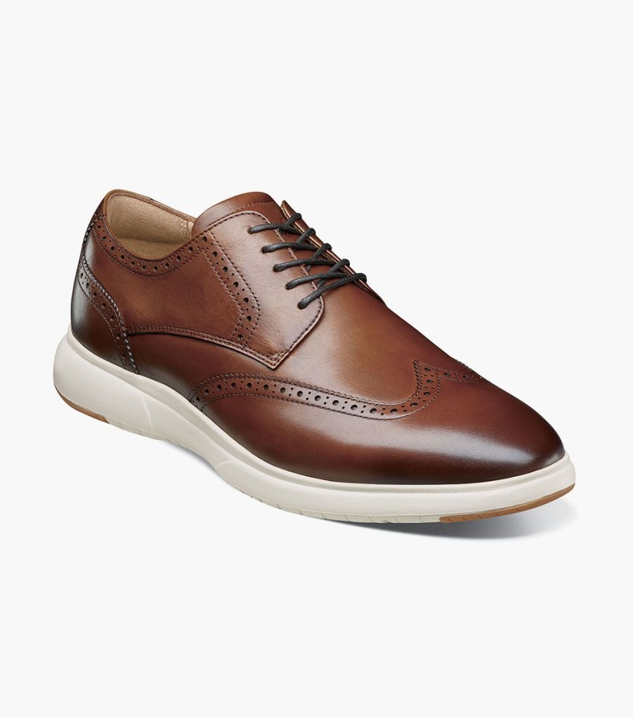 Men Florsheim Sneakers | Dash Cognac Multi