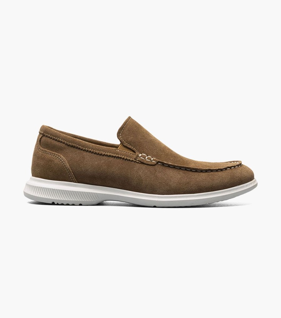 Men Florsheim Loafers | Hamptons Tan Suede