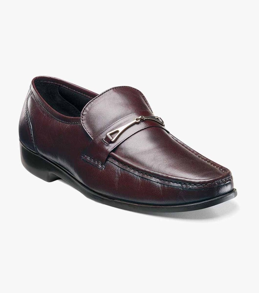 Men Florsheim Dress | Rovito Burgundy