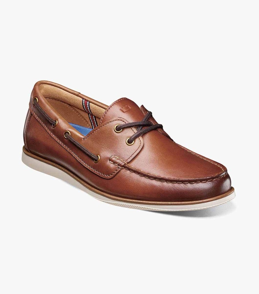 Men Florsheim Casual | Atlantic Cognac