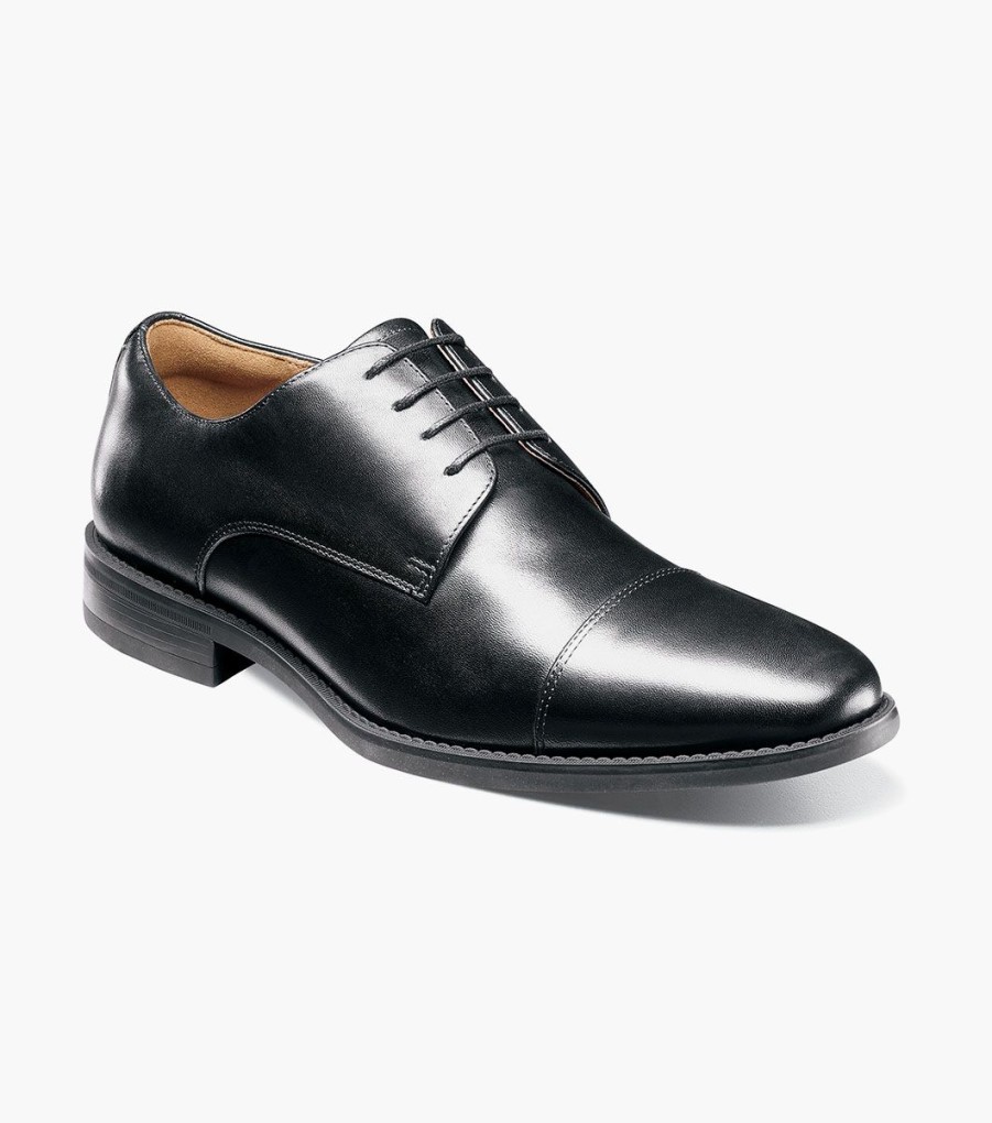 Men Florsheim Dress | Santucci Black