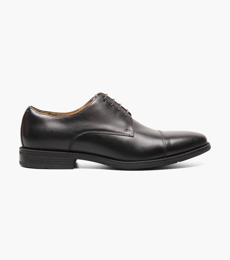 Men Florsheim Dress | Santucci Black