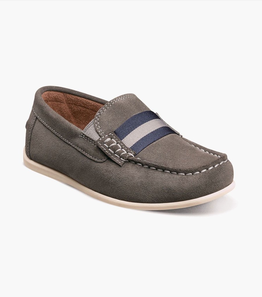 Kids Florsheim | Jasper Jr. Gray Suede