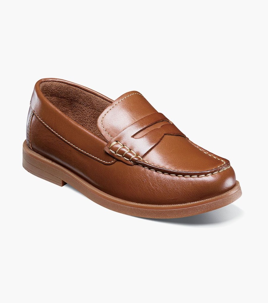 Kids Florsheim | Croquet Jr. Cognac