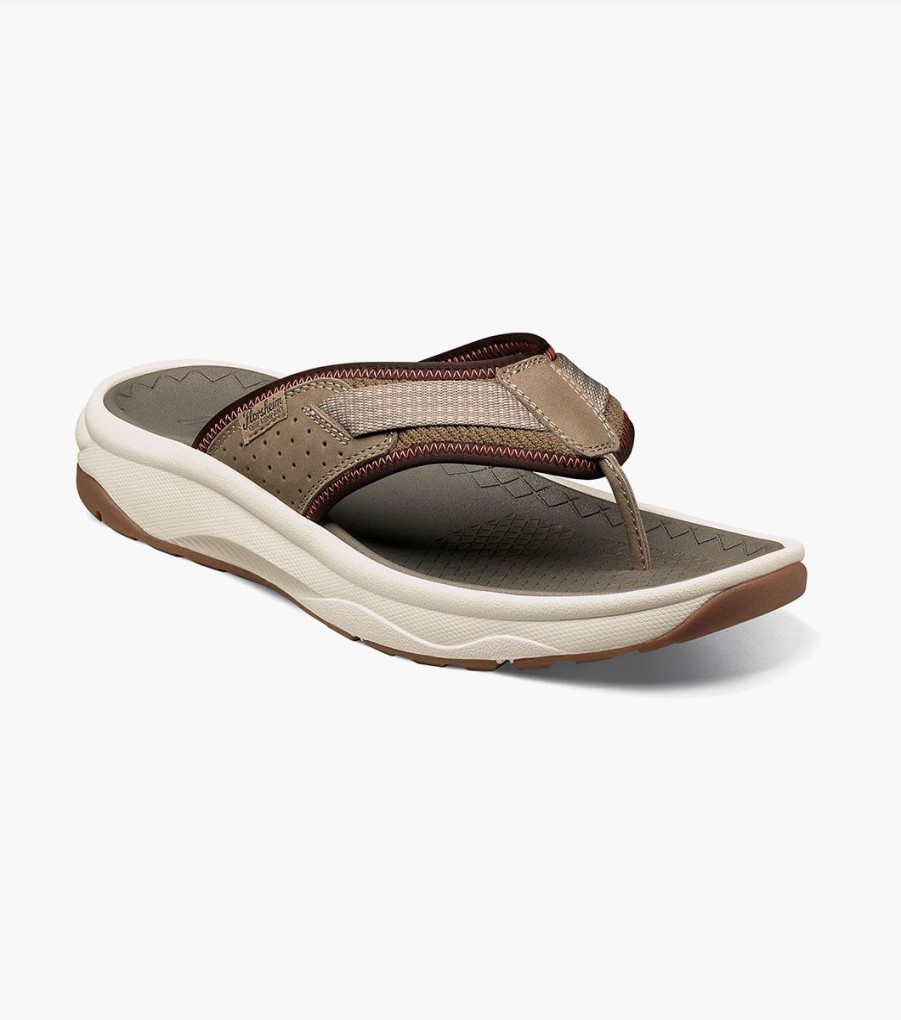 Men Florsheim Sandals | Tread Lite Taupe