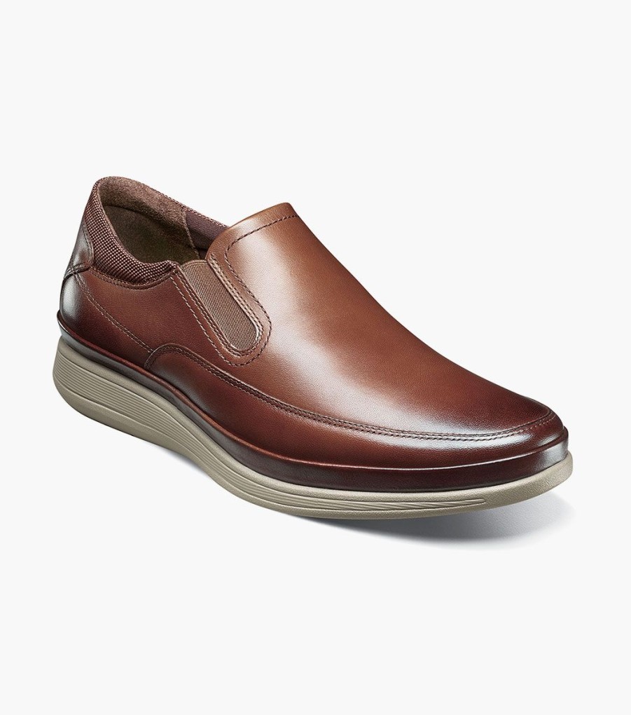 Men Florsheim Loafers | Motion Cognac