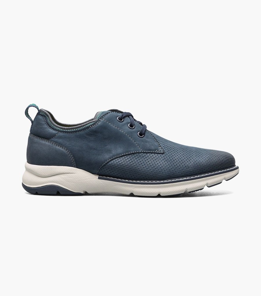 Men Florsheim Sneakers | Frenzi Navy Nubuck