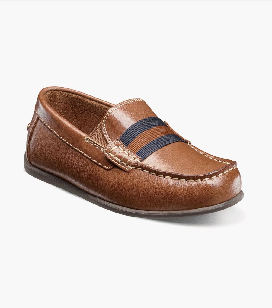 Kids Florsheim | Jasper Jr. Saddle Tan