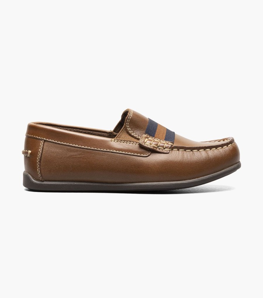 Kids Florsheim | Jasper Jr. Saddle Tan