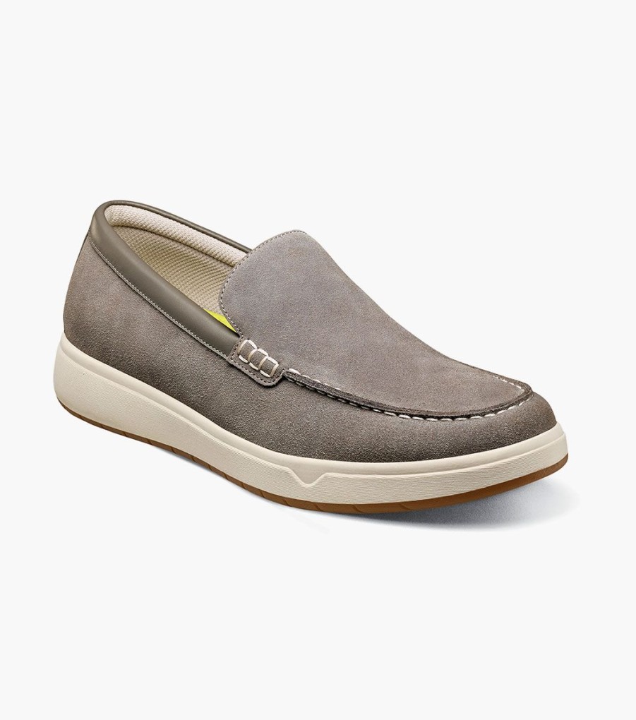 Men Florsheim Loafers | Heist Gray Suede