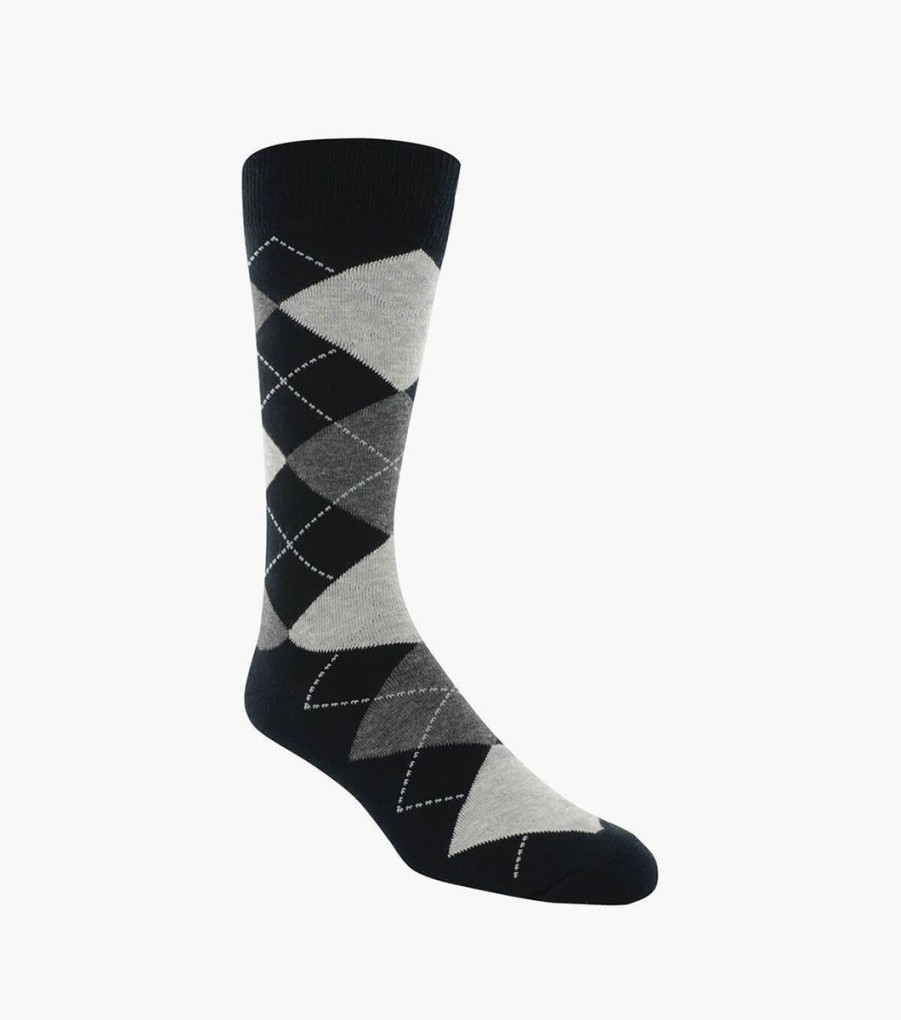 Accessories Florsheim | Classic Argyle Black/Gray