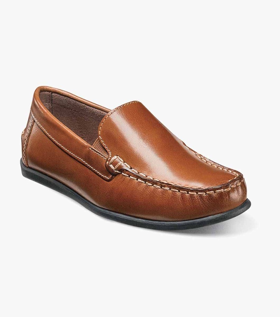 Kids Florsheim | Jasper Jr. Saddle Tan