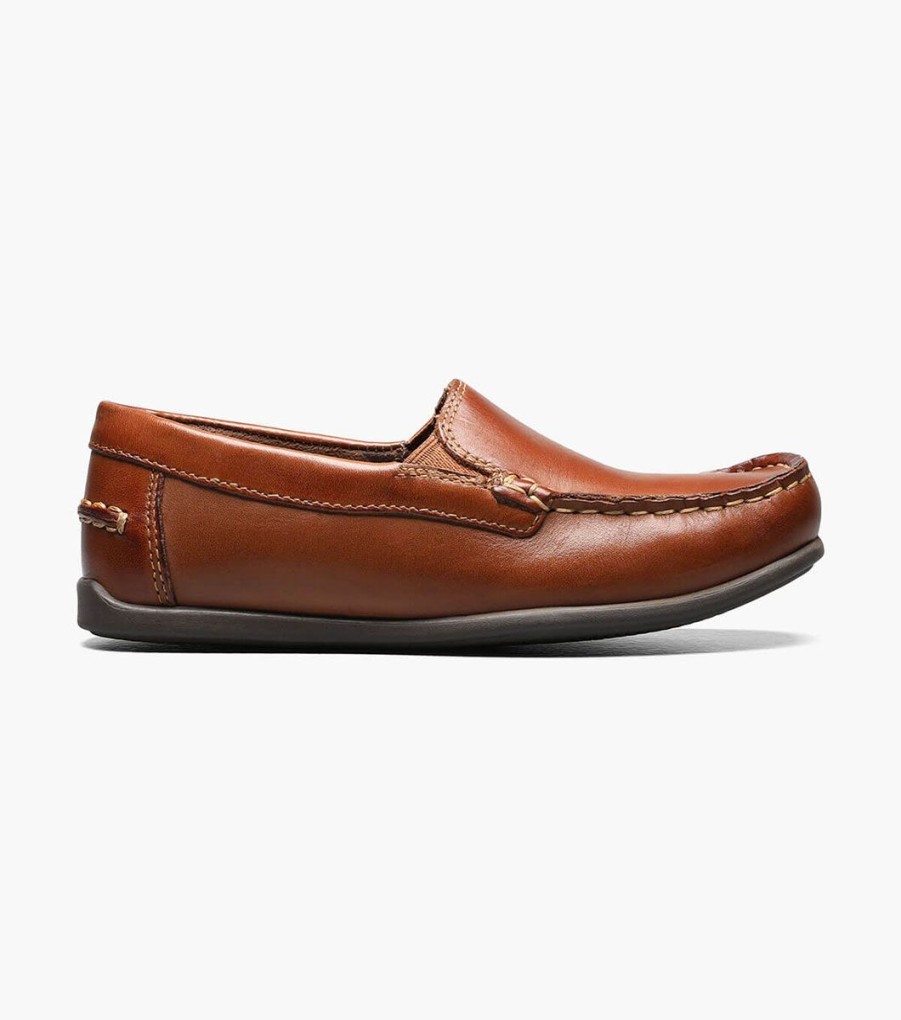 Kids Florsheim | Jasper Jr. Saddle Tan