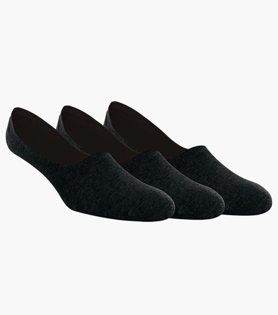 Accessories Florsheim | 3-Pack Hidden Socks Black