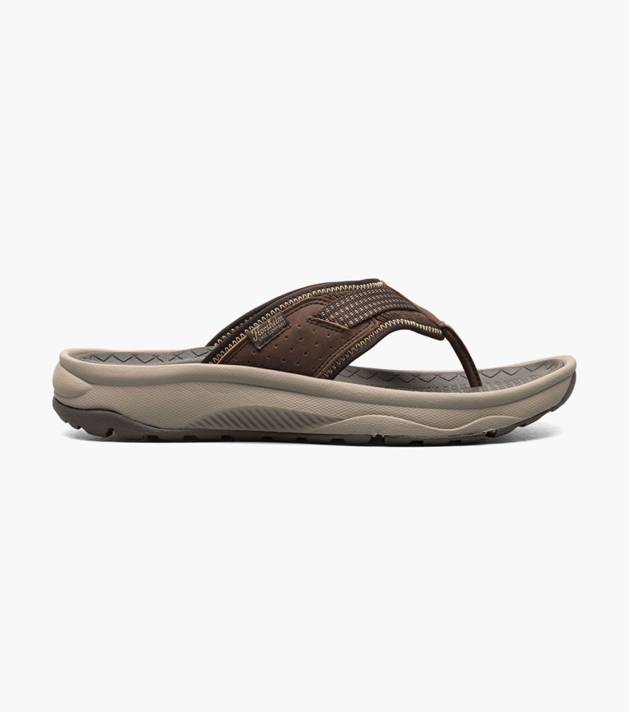 Men Florsheim Sandals | Tread Lite Brown Ch