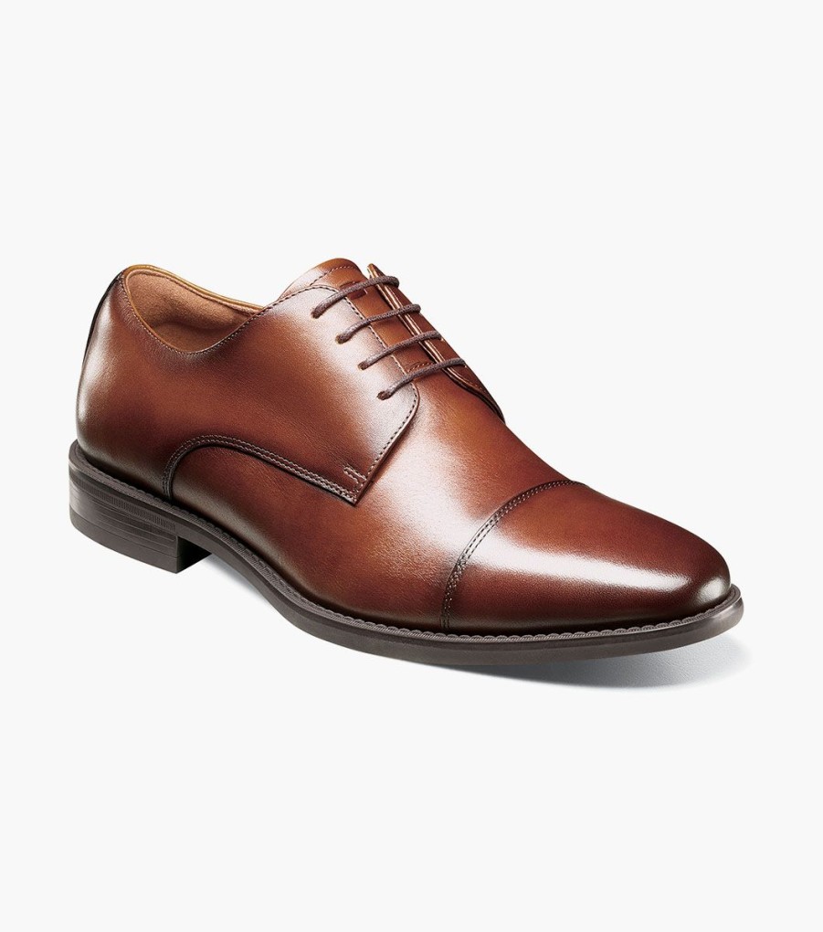 Men Florsheim Dress | Santucci Cognac