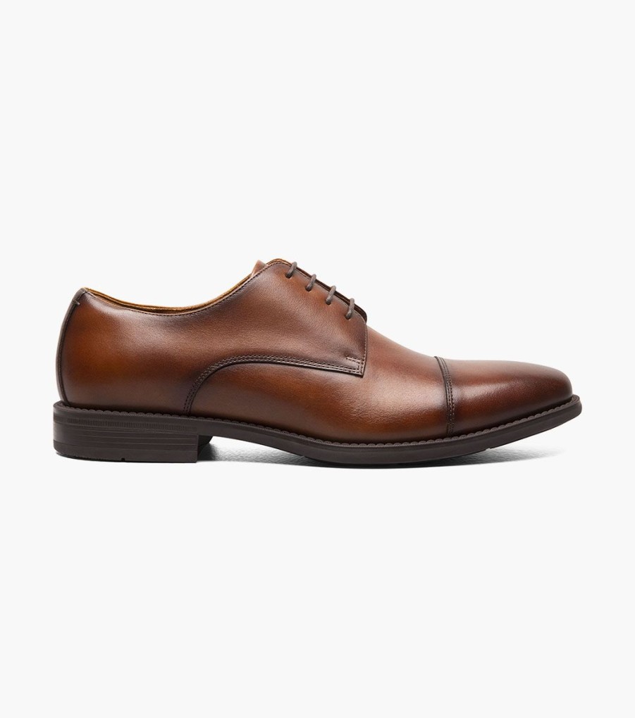 Men Florsheim Dress | Santucci Cognac