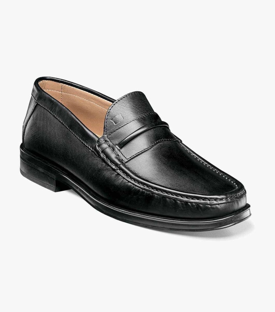 Men Florsheim Loafers | Palace Black