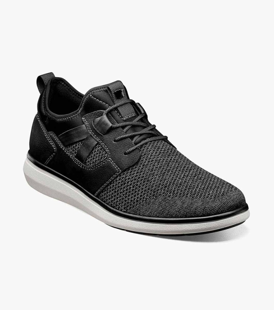 Men Florsheim Sneakers | Venture Black