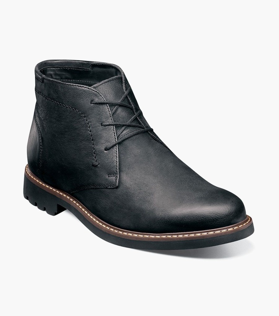 Men Florsheim Boots | Field Black Nubuck