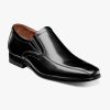 Men Florsheim Loafers | Postino Black Smooth