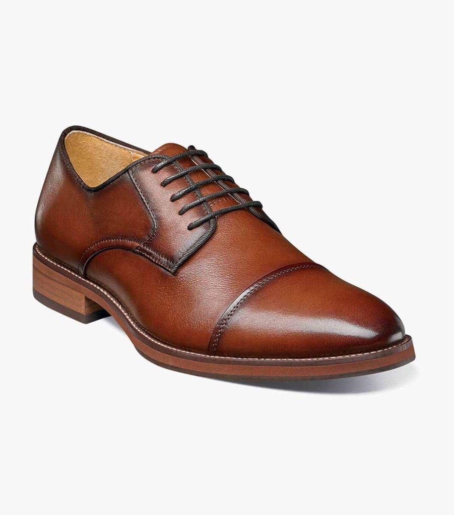 Men Florsheim Dress | Blaze Cognac