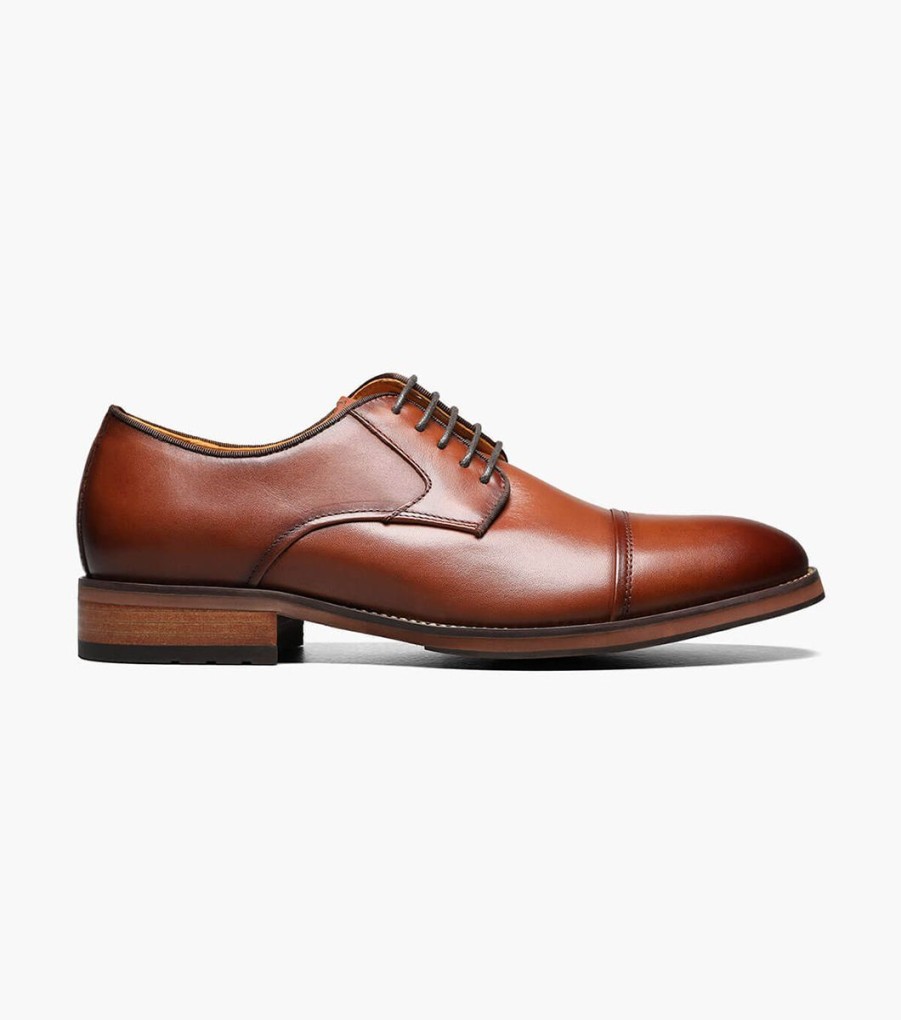 Men Florsheim Dress | Blaze Cognac