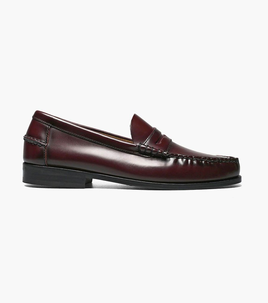 Men Florsheim Loafers | Berkley Burgundy