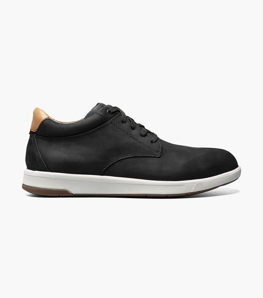 Men Florsheim Safety | Crossover Work Steel Toe Black