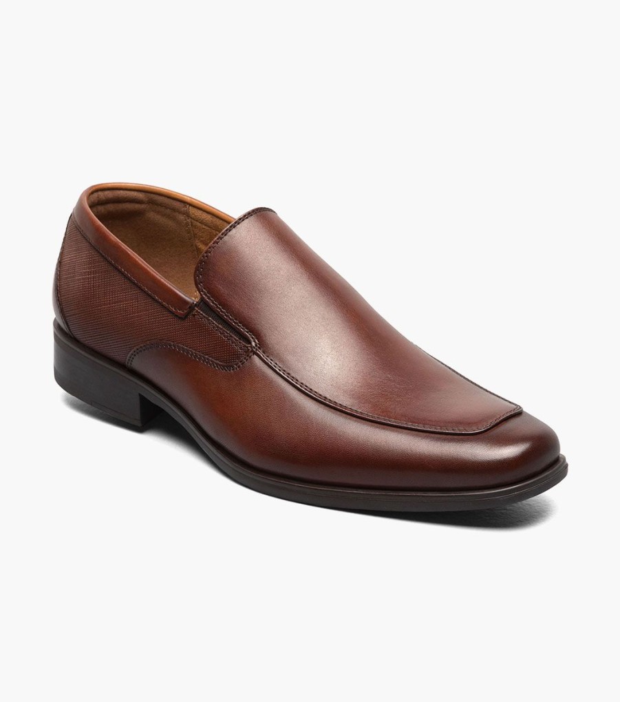 Men Florsheim Dress | Jackson Cognac