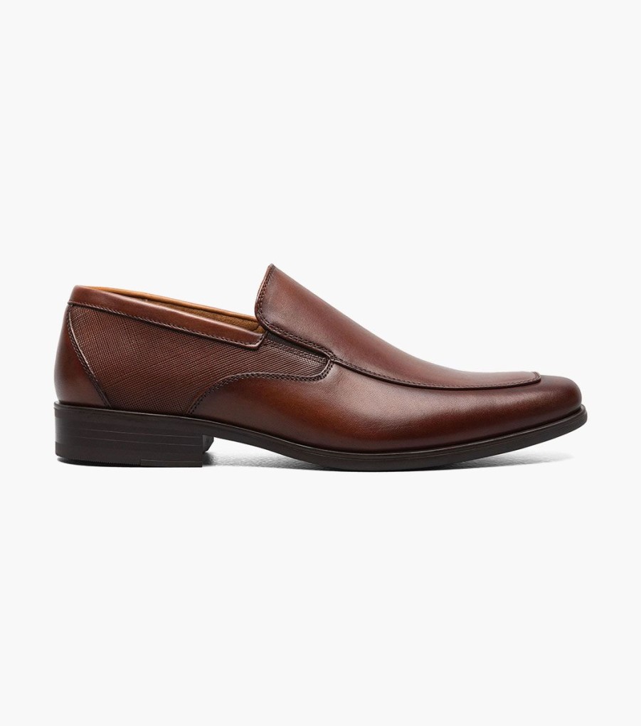 Men Florsheim Dress | Jackson Cognac