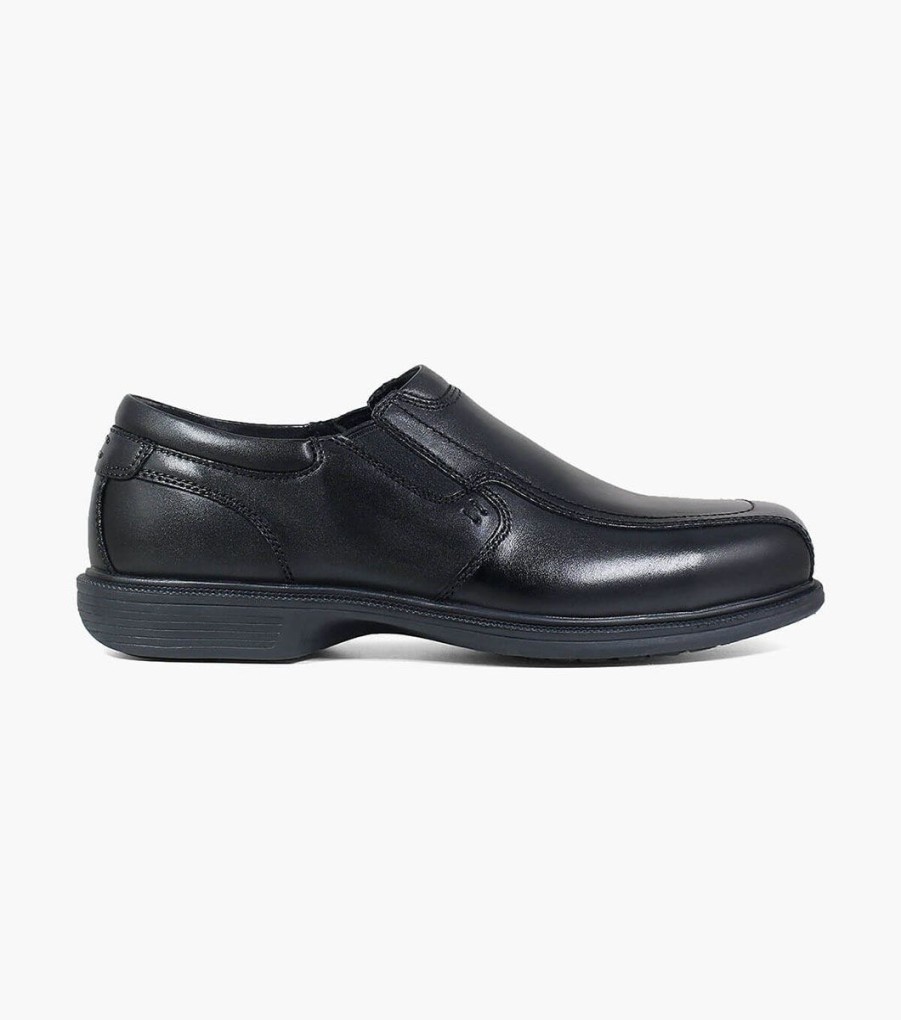 Men Florsheim Safety | Coronis Work Steel Toe Black