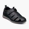 Men Florsheim Sandals | Voyage Black Ch