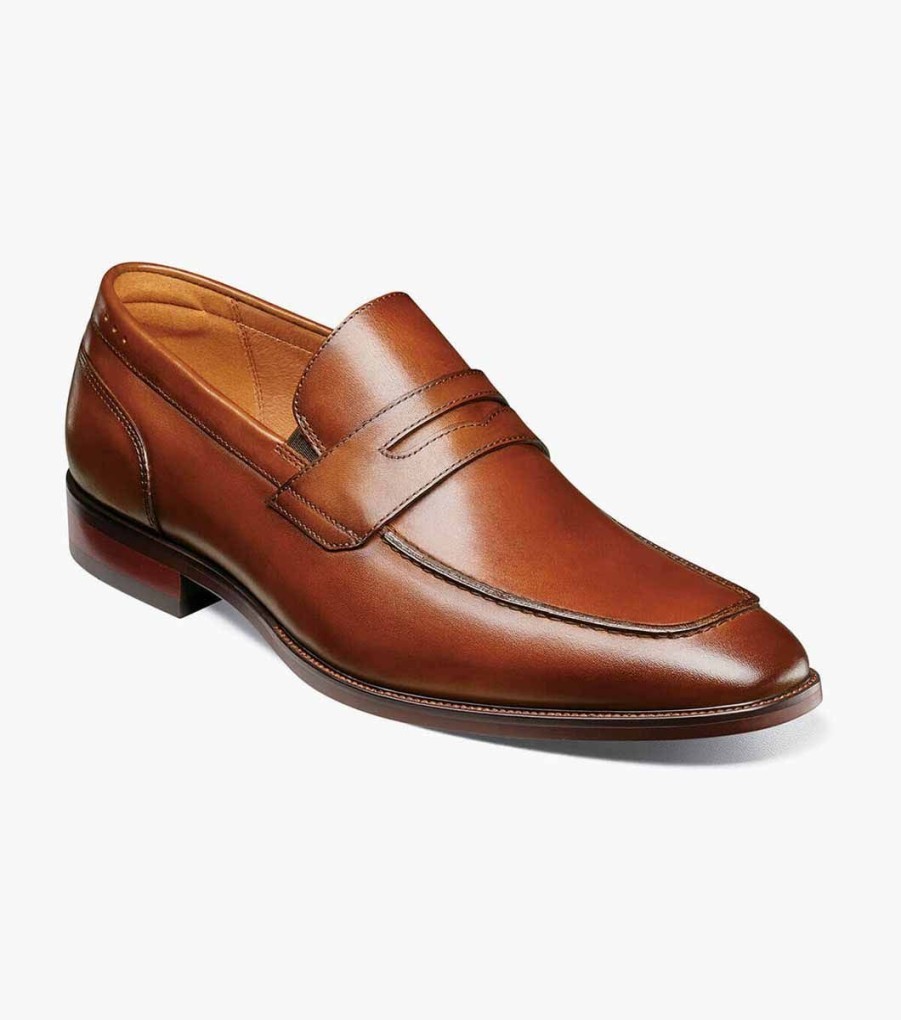 Men Florsheim Loafers | Sorrento Cognac