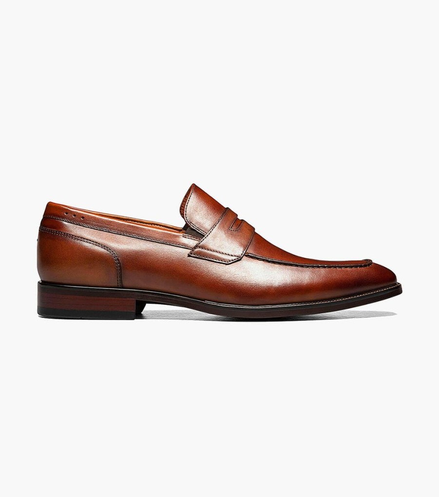 Men Florsheim Loafers | Sorrento Cognac