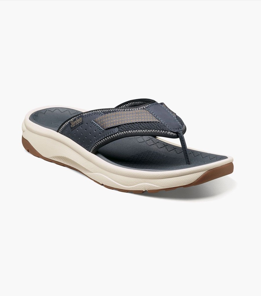 Men Florsheim Sandals | Tread Lite Navy