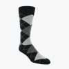 Accessories Florsheim | Classic Argyle Black/Gray