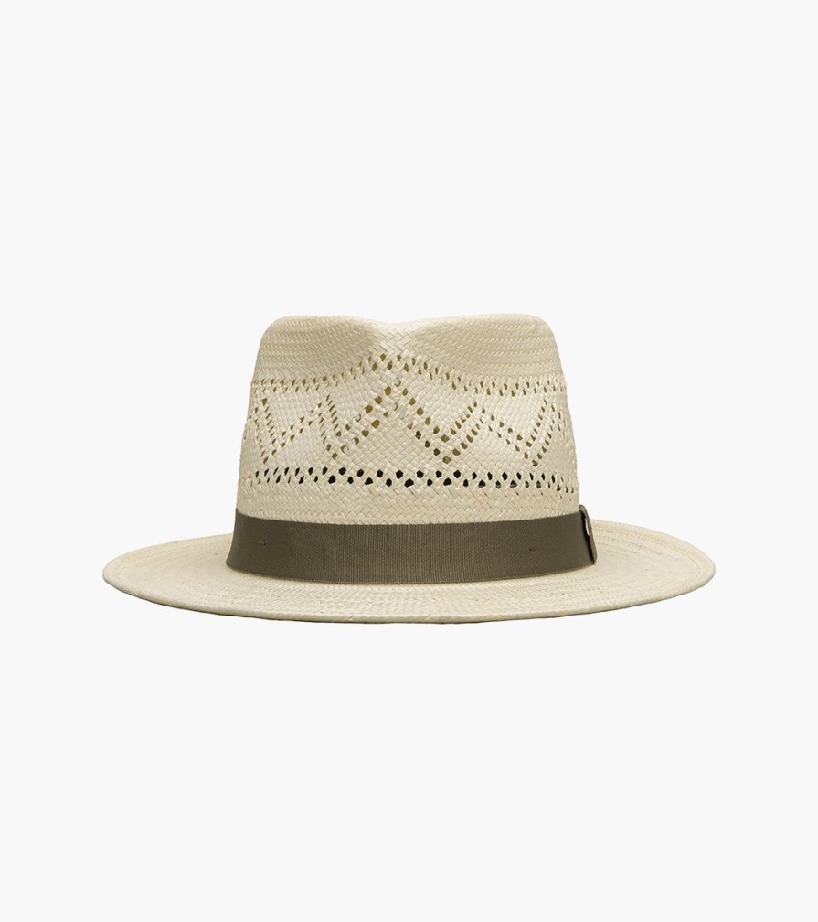 Accessories Florsheim | Haury Fedora Ivory