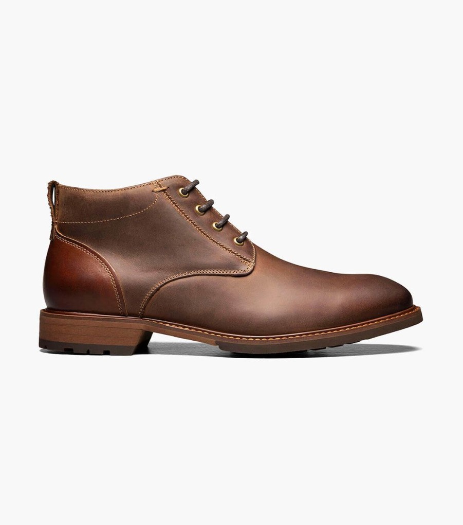 Men Florsheim Boots | Lodge Brown Ch