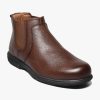 Men Florsheim Safety | Loedin Work Steel Toe Brown