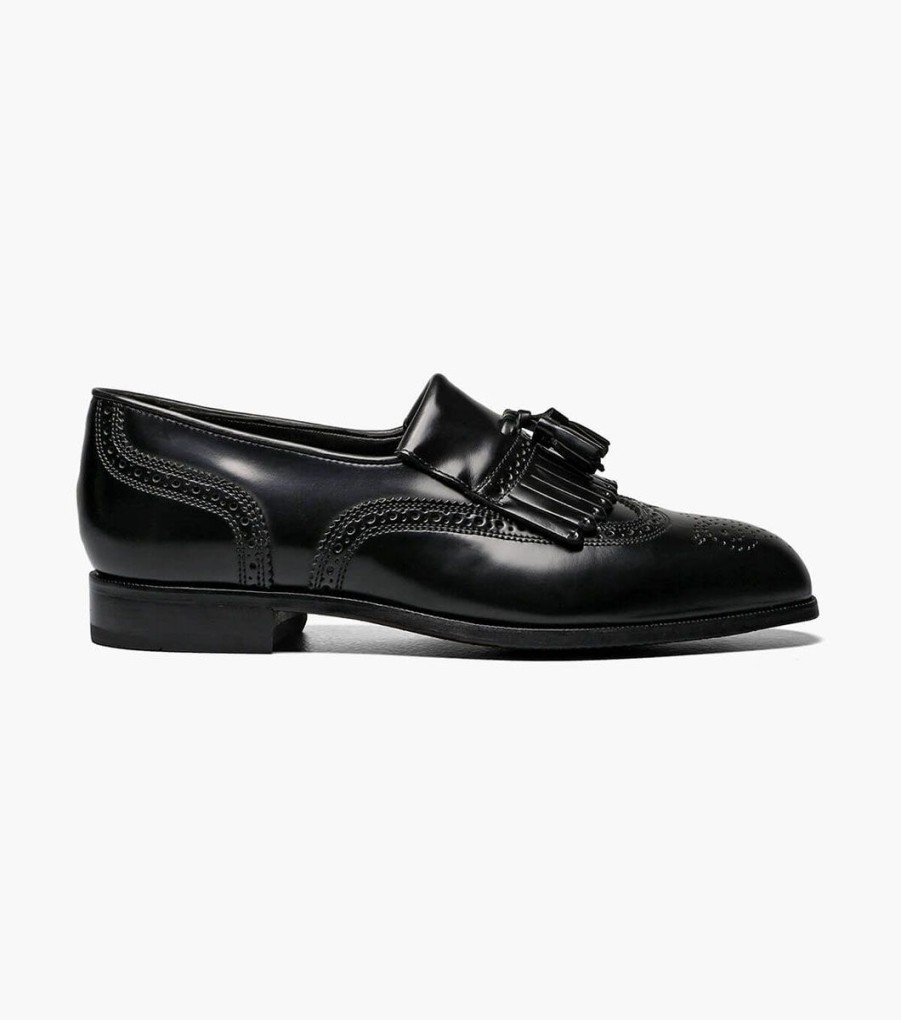 Men Florsheim Wingtips | Lexington Black