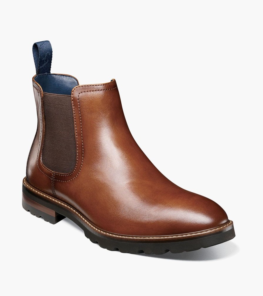 Men Florsheim Boots | Renegade Cognac