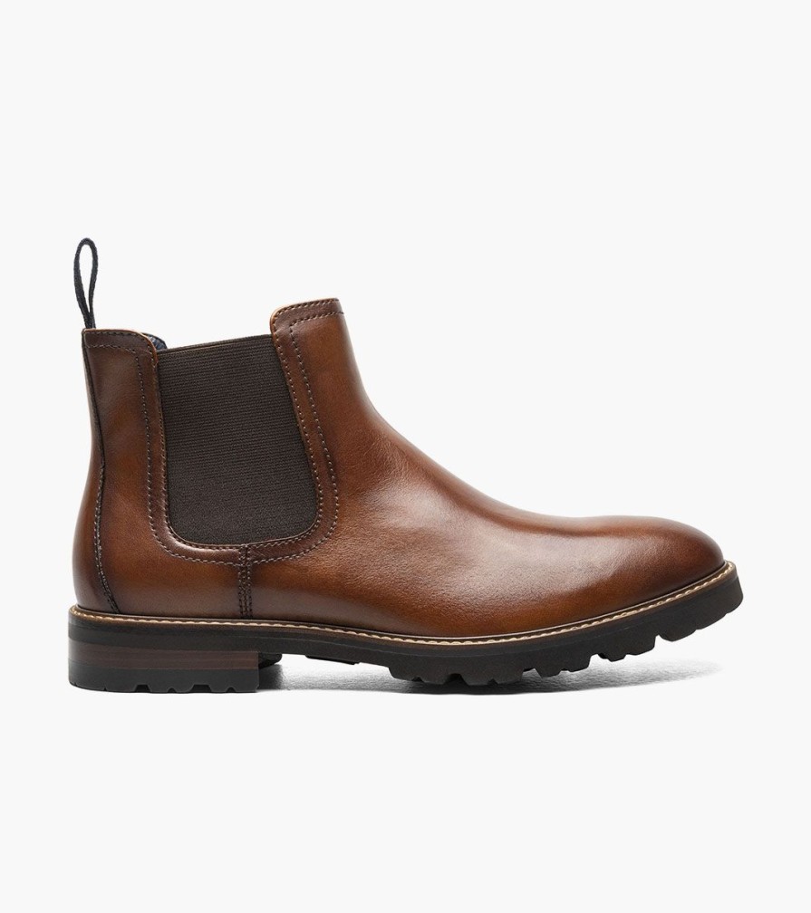 Men Florsheim Boots | Renegade Cognac