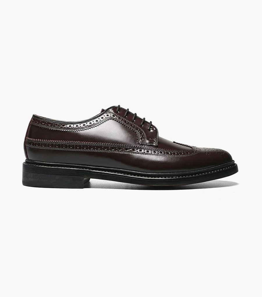 Men Florsheim Wingtips | Kenmoor Burgundy