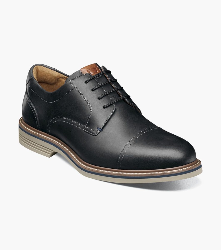 Men Florsheim Dress | Norwalk Black Ch