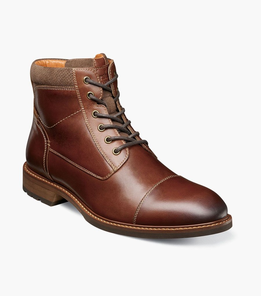 Men Florsheim Boots | Chalet Chestnut